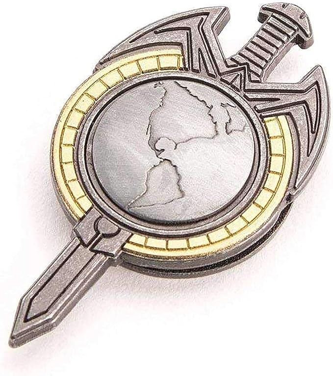 Star Trek Mirror Universe – Terran Empire Combadge – Gold