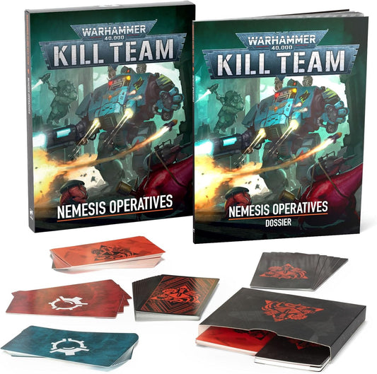 Games Workshop – Warhammer 40,000 – Kill Team: Nemesis Operatives (Expansion Dossier & Datacards)