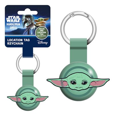 THE MANDALORIAN AND GROGU (GROGU) LOCATION TAG KEYCHAIN
