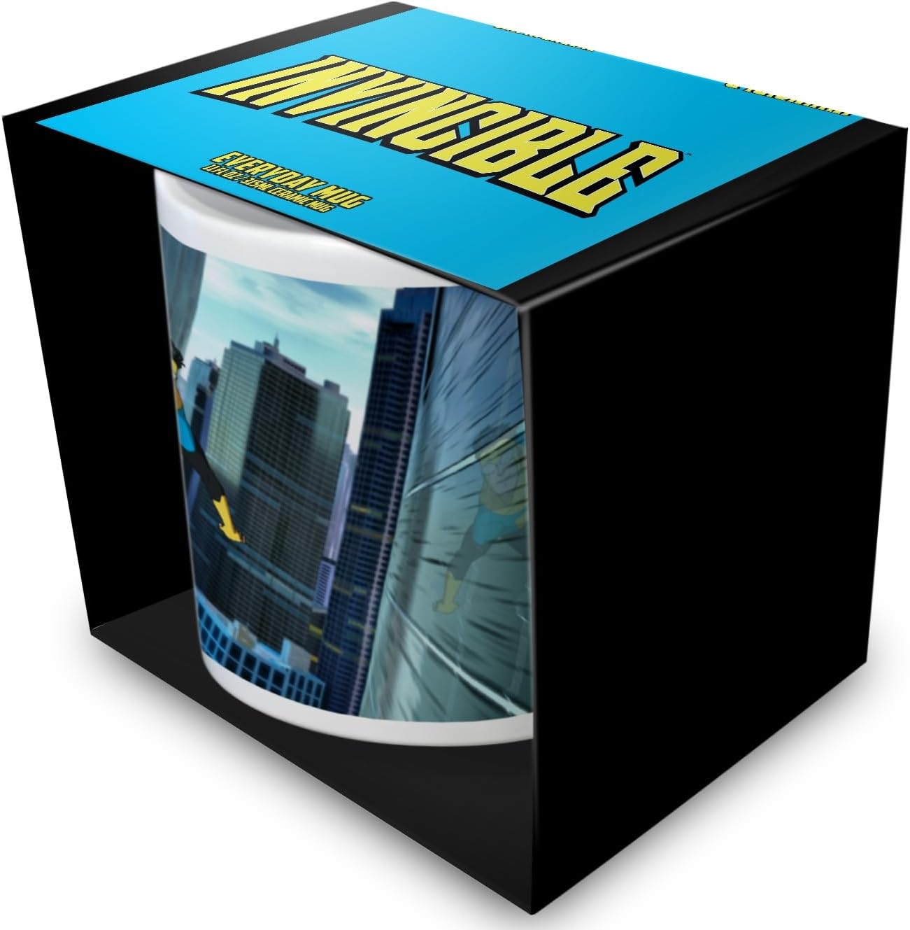 Invincible (City Fly) White Mug