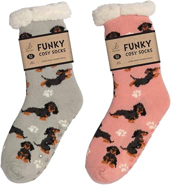Ladies Sherpa Socks - Pheasant