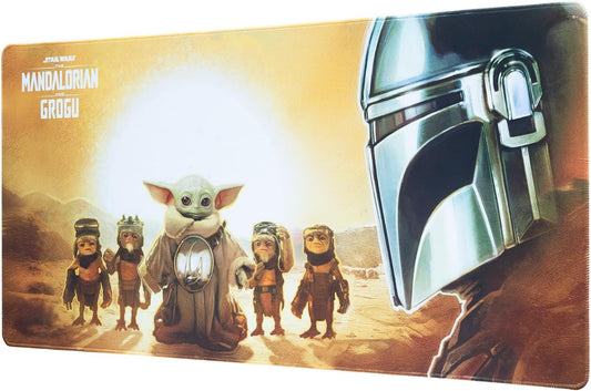 Star Wars The Mandalorian and Grogu Large Mouse Mat, Gaming Mouse Pad XXL