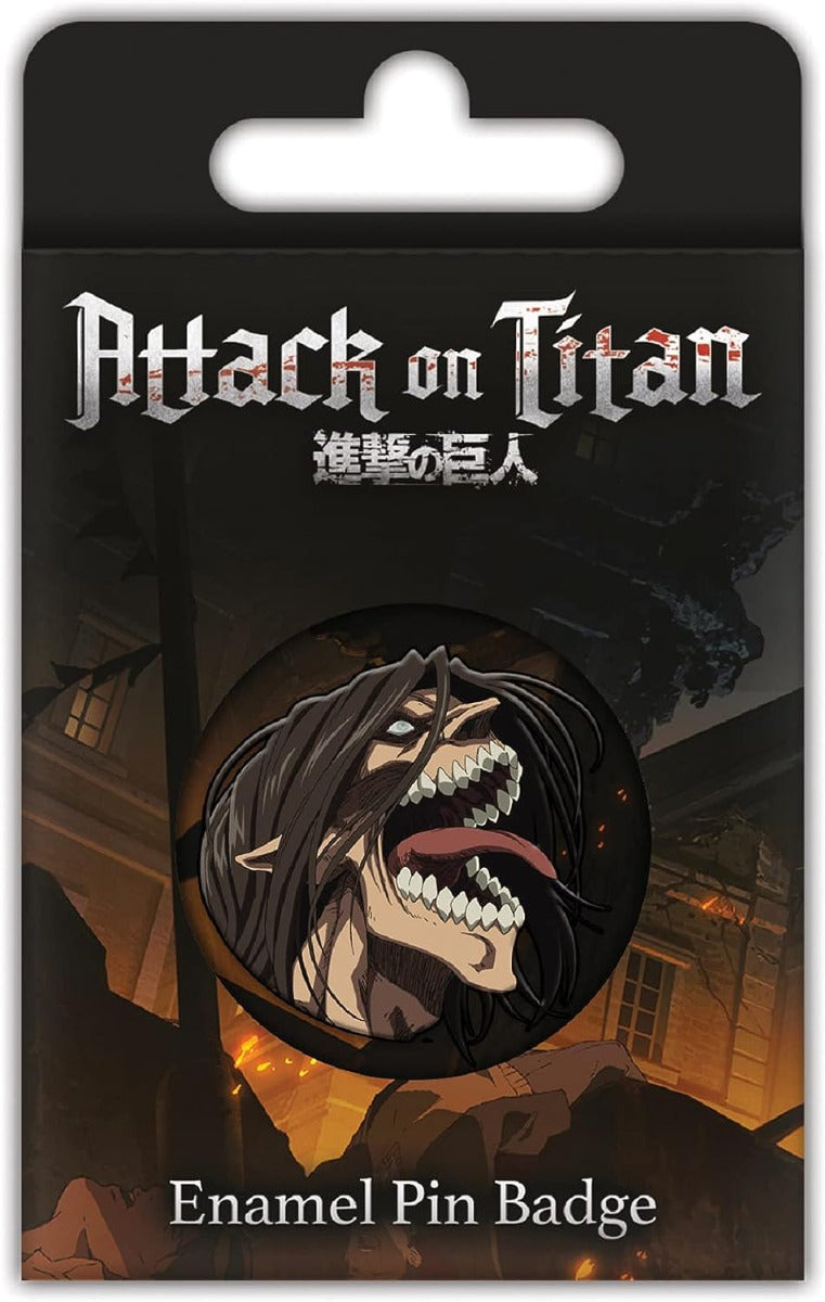 Attack on Titan Enamel Pin Badge (Attack Titan Design)