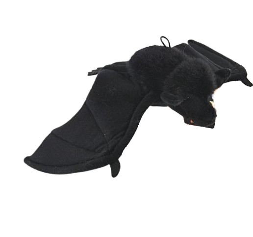 Faithful Friends Black Bat Plush Soft Toy 44cm