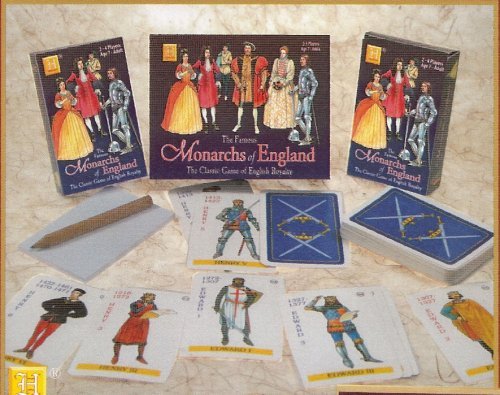 Monarchs of England playing card game (hpc)