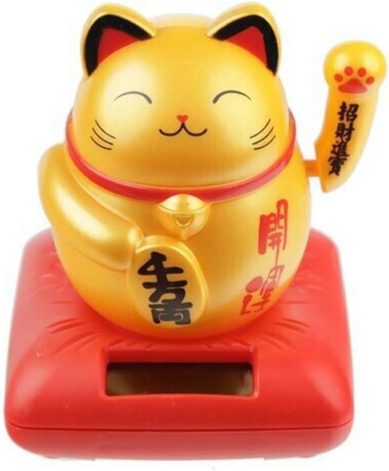 Waving Cat Solar Powered Flip Flap