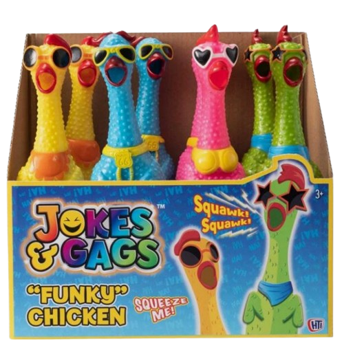 Funky Chicken Squawking Toy (1 SUPPLIED)