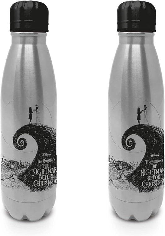 The Nightmare Before Christmas Water Bottle (Silhouette Design)