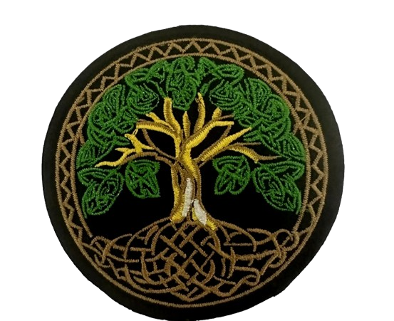 Embroidered Patch - Tree Of Life - Iron On/Sew On