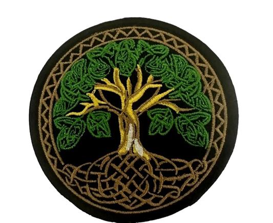 Embroidered Patch - Tree Of Life - Iron On/Sew On