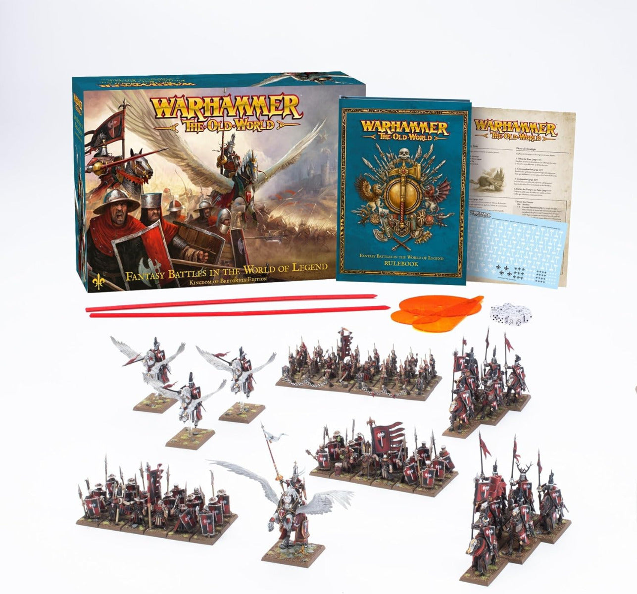 Games Workshop - Warhammer - The Old World: Core Set - Kingdom Of Bretonnia Edition (Boxed Set)