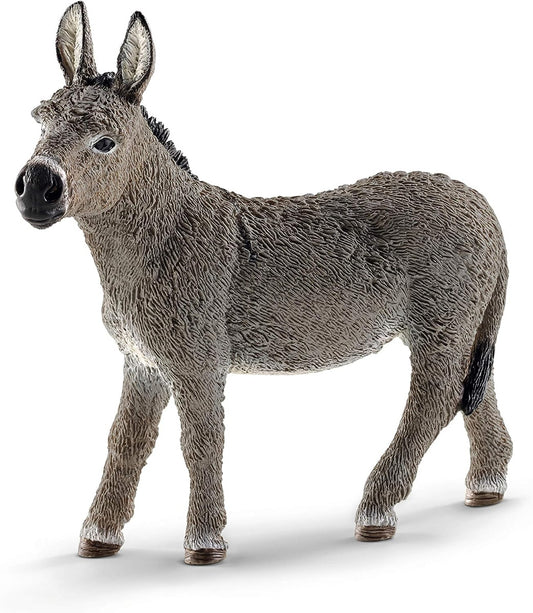 SCHLEICH Donkey Farm World Toy Figurine