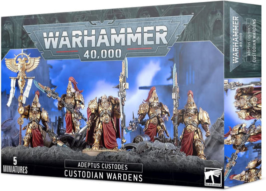 Warhammer 40,000 Custodian Wardens Multi-Part Plastic Game Kit