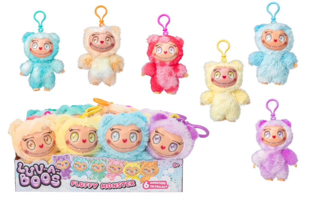Luv-a-Boos - Fluffy Monster Doll (1 SUPPLIED)