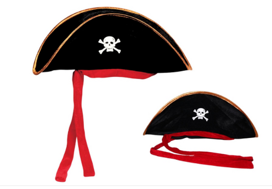 Soft Pirate Hat (1 SUPPLIED)