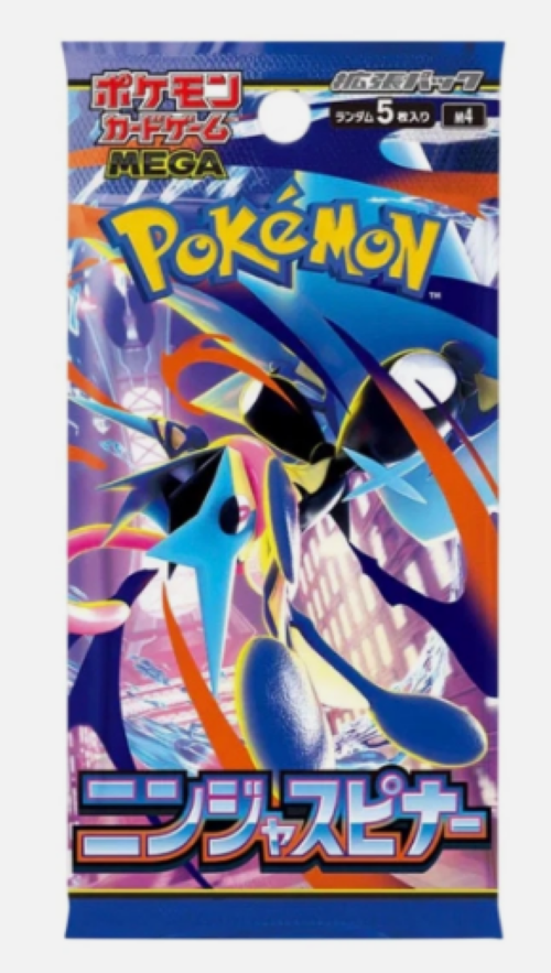 Pokemon TCG Ninja Spinner M4 - Japanese Booster Pack