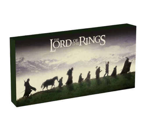The Lord of The Rings light up canvas - 30cm x 15cm