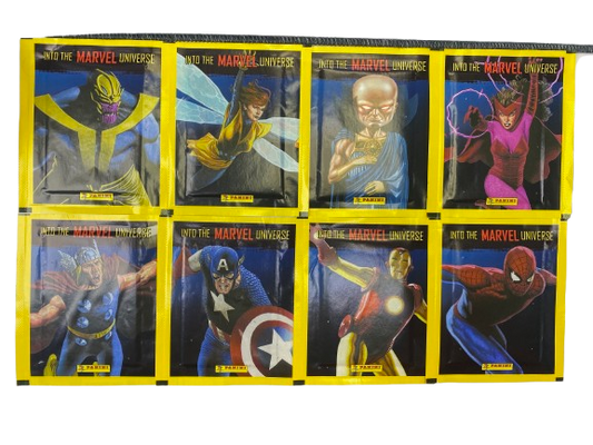 INTO THE MARVEL UNIVERSE Sticker Pack (1 PACK)