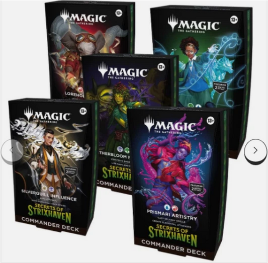 Magic: The Gathering: Secrets of Strixhaven Commander Deck ***(1 SUPPLIED)***