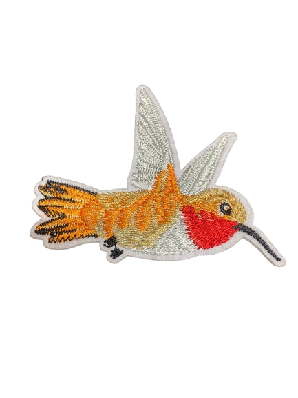 Robin Redbreast Embroidered Patch