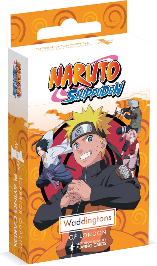 Waddingtons Number 1 Naruto Playing Cards