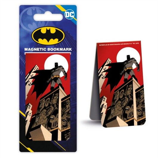Batman Villain Skyline Magnetic Bookmark - New