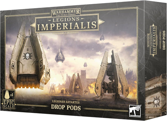 Games Workshop - Warhammer - Legions Imperialis - Legiones Astartes: Legion Drop Pods