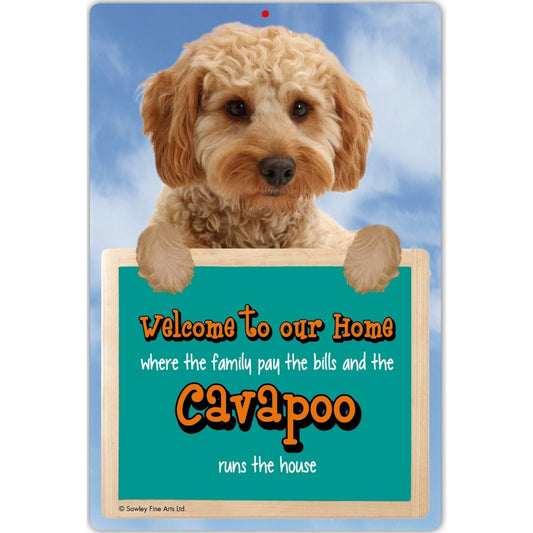 Cavapoo Welcome Hang-up