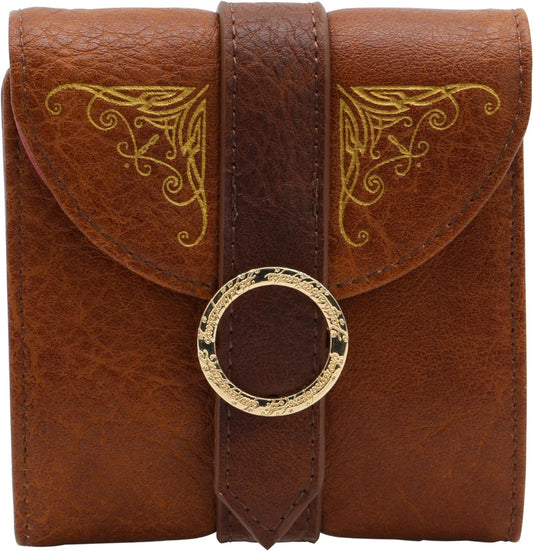 ABYSTYLE - Lord of The Rings Premium Wallet Single Ring, Brown, environ 11 x 10 x 3 cm