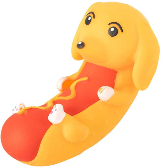 SQUEEZY HOT DOG SENSORY TOY