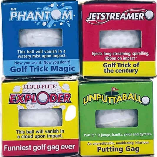 The Awesome Foursome-The Worlds Best Trick Golf Balls