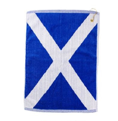 Scottish Saltire Golf Towel
