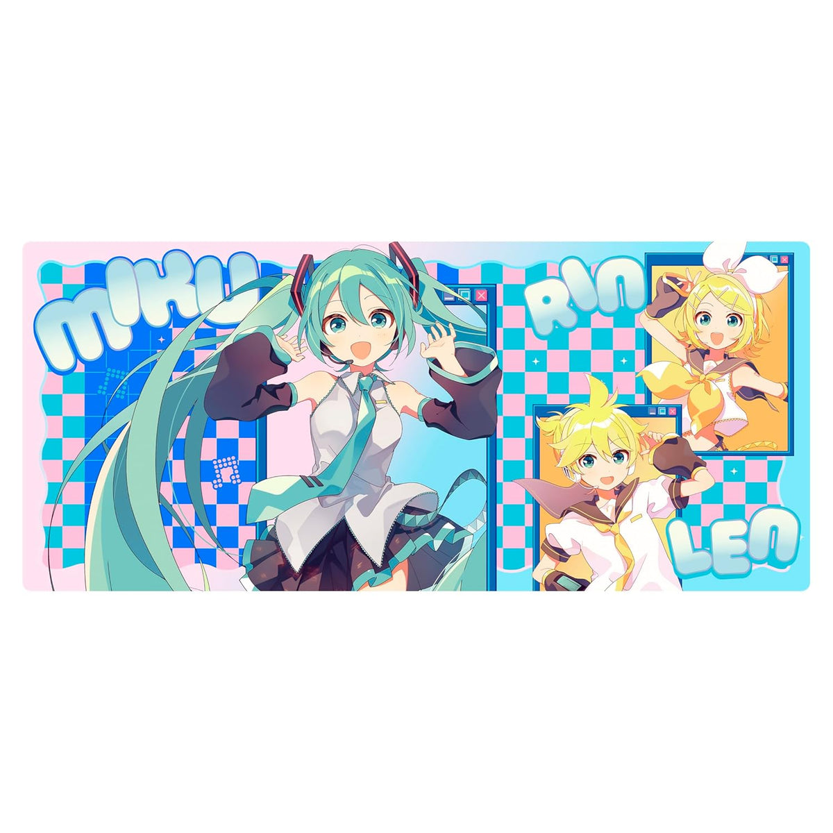 HATSUNE MIKU - Mousepad XXL - Miku & friends