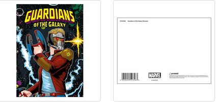 GUARDIANS OF THE GALAXY (SHOOTER) POSTCARD PRINT A6 (1 CARD SUPPLIED)