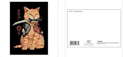 VINCENT TRINIDAD (CATANA) POSTCARD PRINT A6 (1 CARD SUPPLIED)