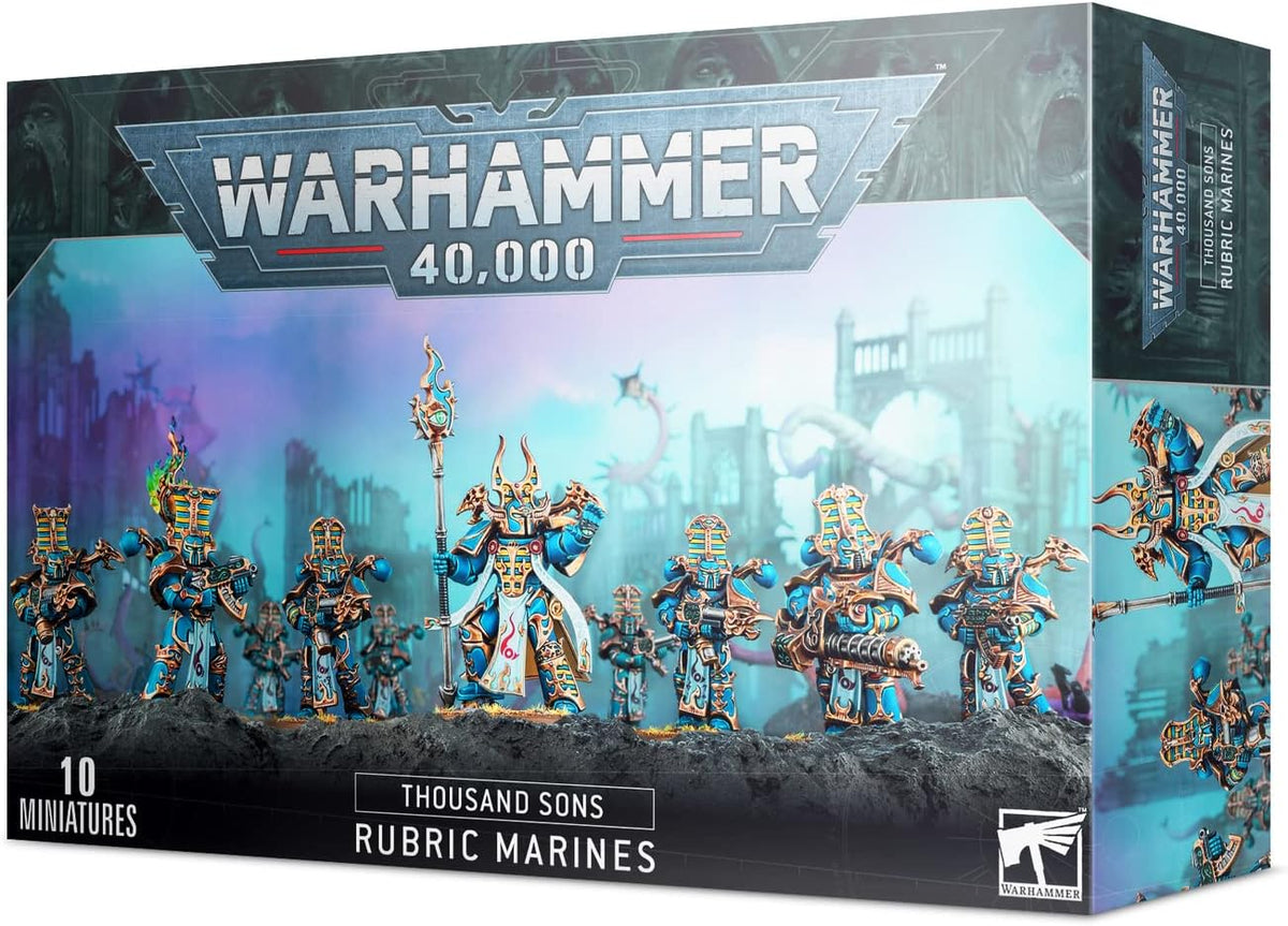 Games Workshop Warhammer 40k Thousand Sons Rubric Marines