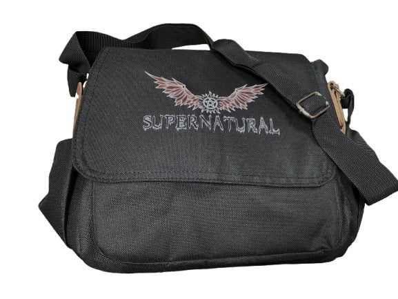 Supernatural Canvas Messenger Bag