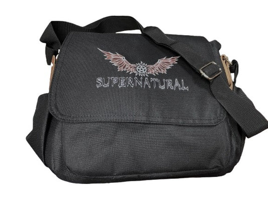 Supernatural Canvas Messenger Bag