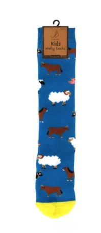 Bartleby Childs Farm Animals Welly Socks
