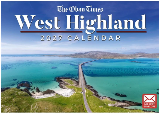 The Oban Times, West Highland A4 Calendar 2027