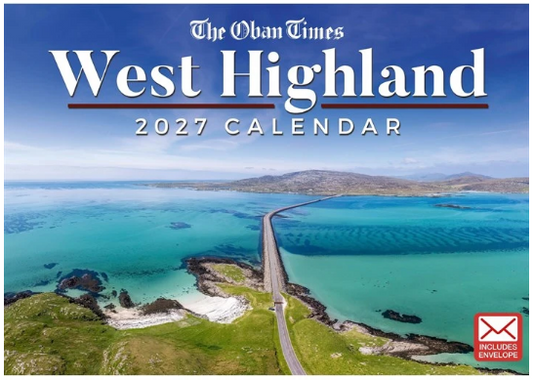 The Oban Times, West Highland A4 Calendar 2027
