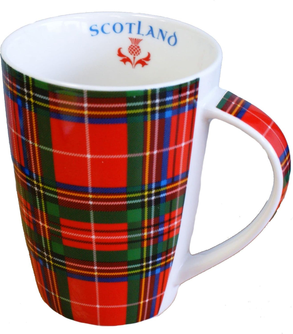Red Tartan Mug