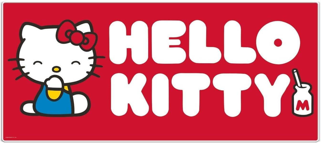 HELLO KITTY (MILK) DESK MAT