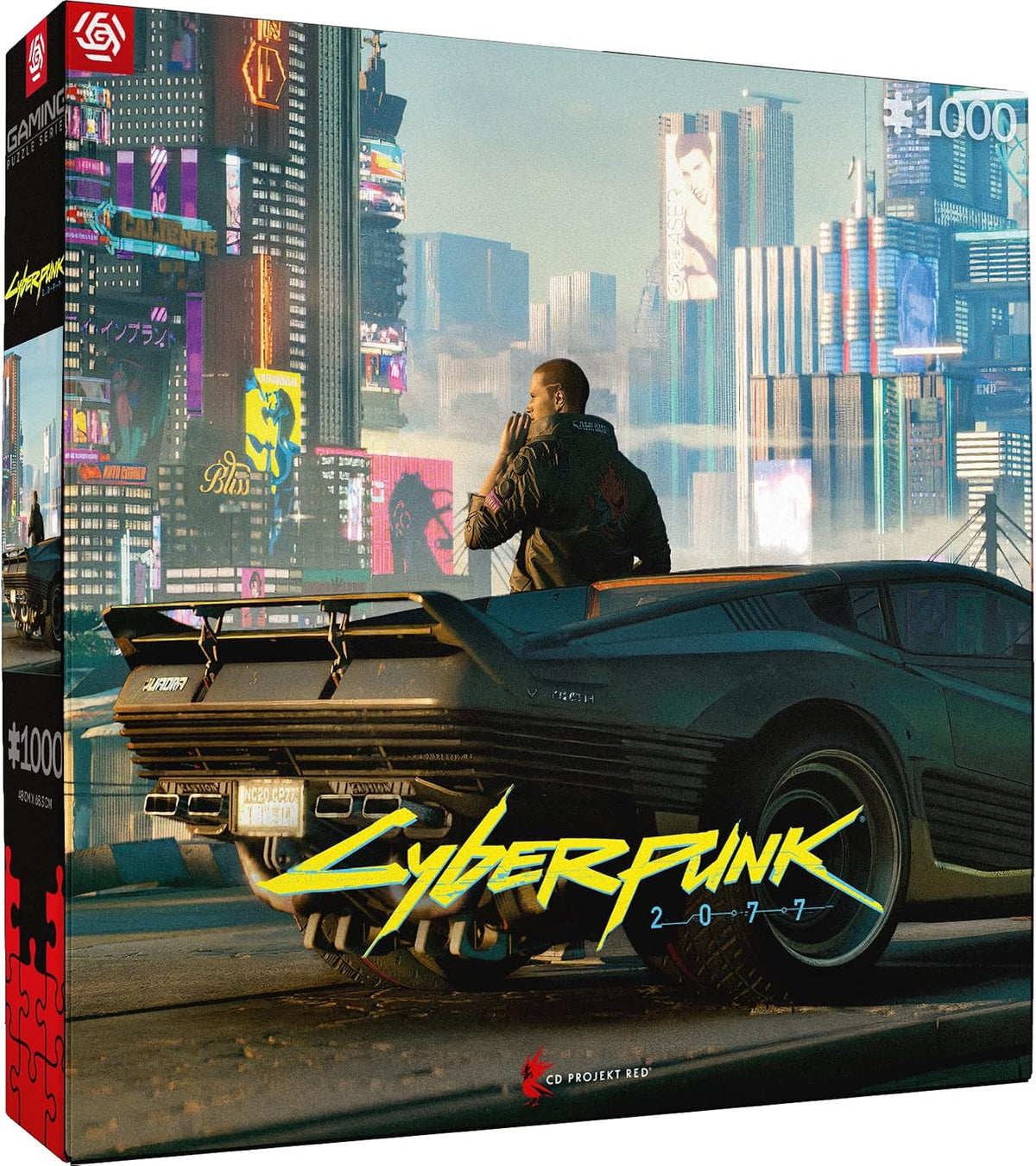 Cyberpunk 2077 Mercenary on The Rise Jigsaw Puzzle