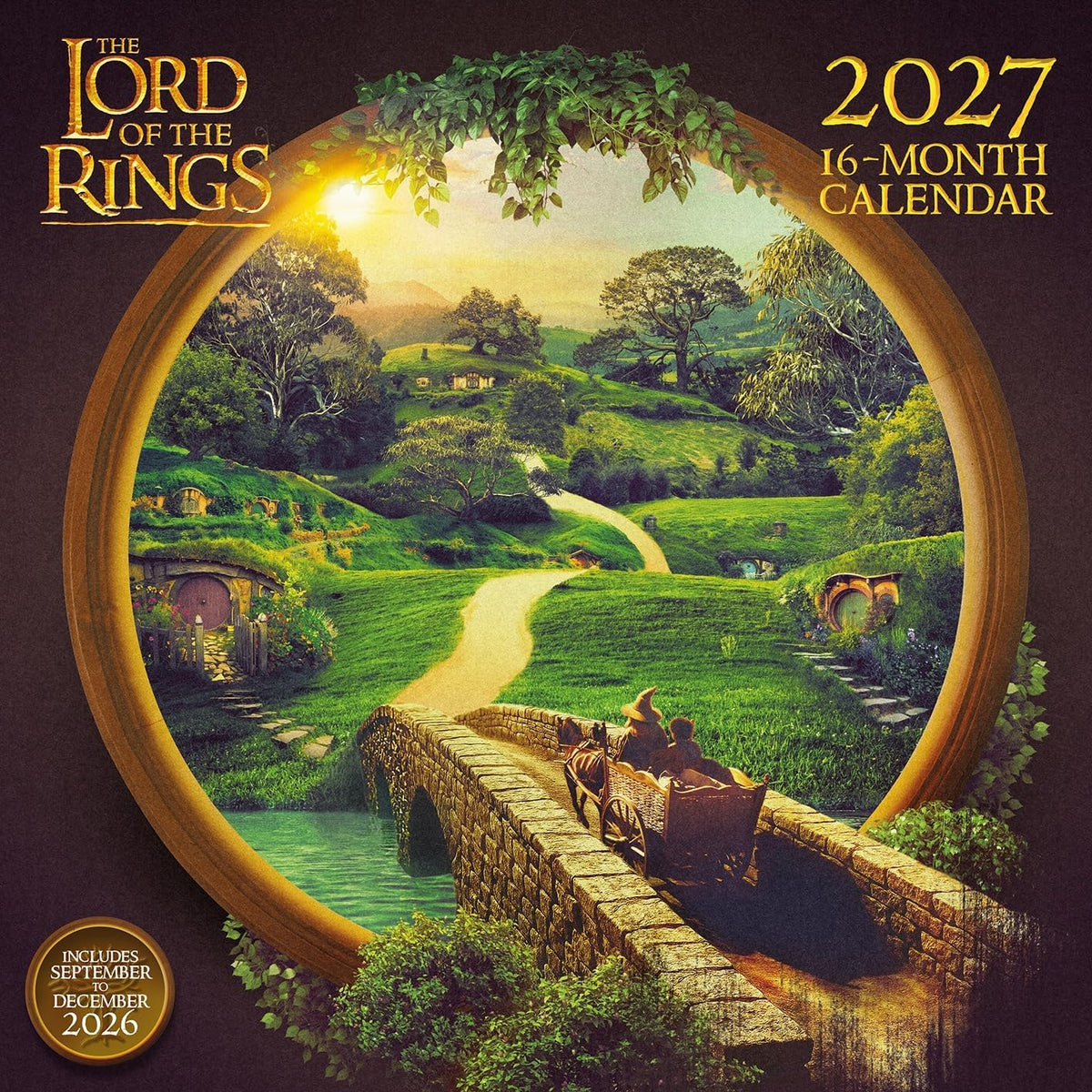 The Lord of the Rings 2027 30x30 Square Calendar 2027