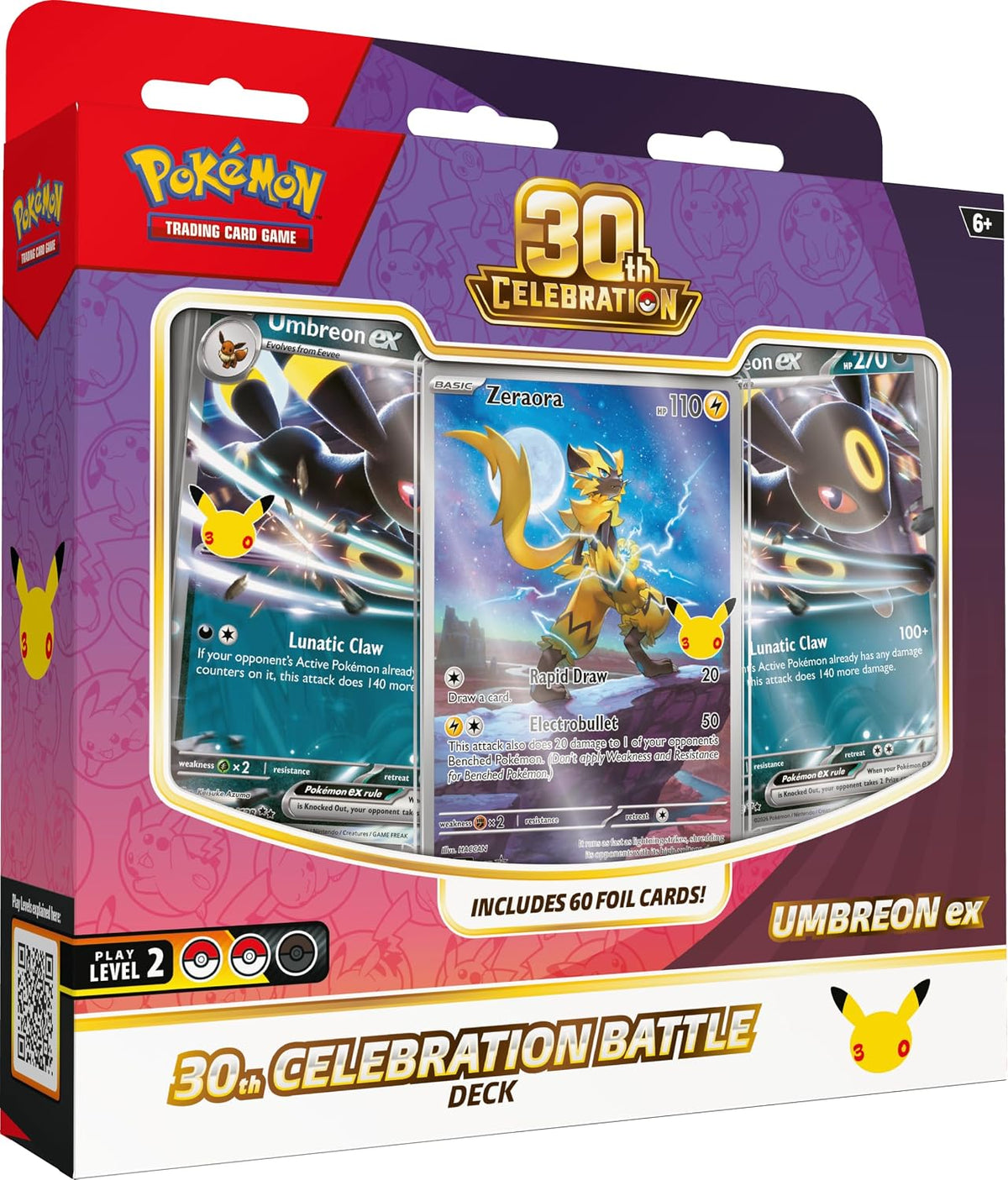 Pokémon TCG: 30th Celebration Battle Deck—Umbreon ex