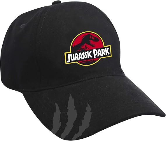 Jurassic Park Logo Cap - Black