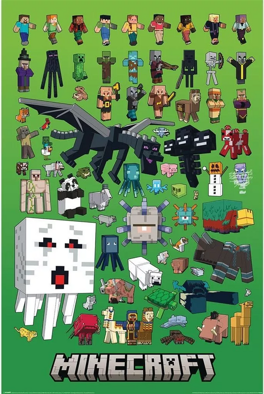 Merchandising Minecraft Maxi Poster