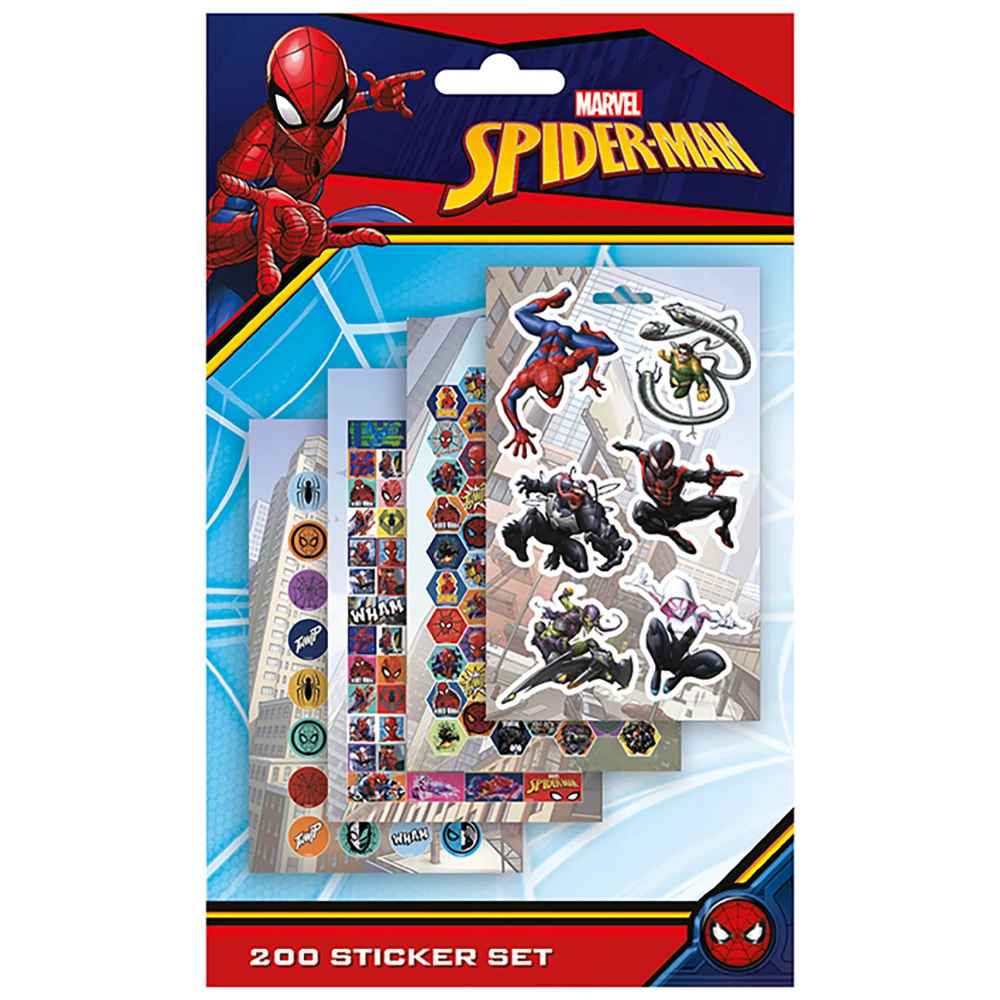 Spider-Man (Spidey Spectacular) 200 Sticker Set