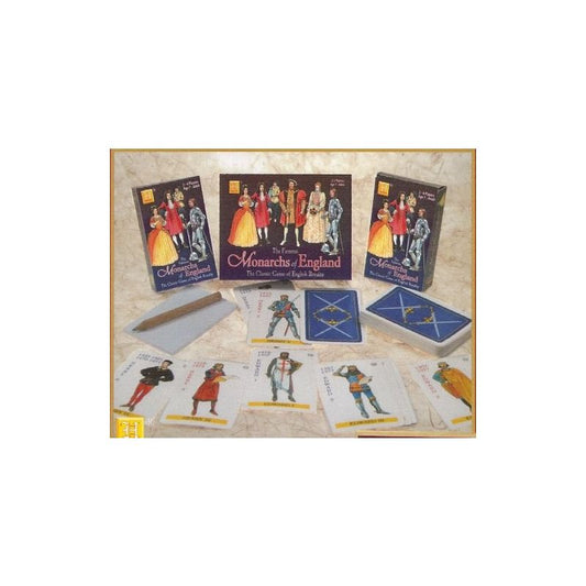 Heritage Playing Cards - Monarchs of England Game (Travel Size)